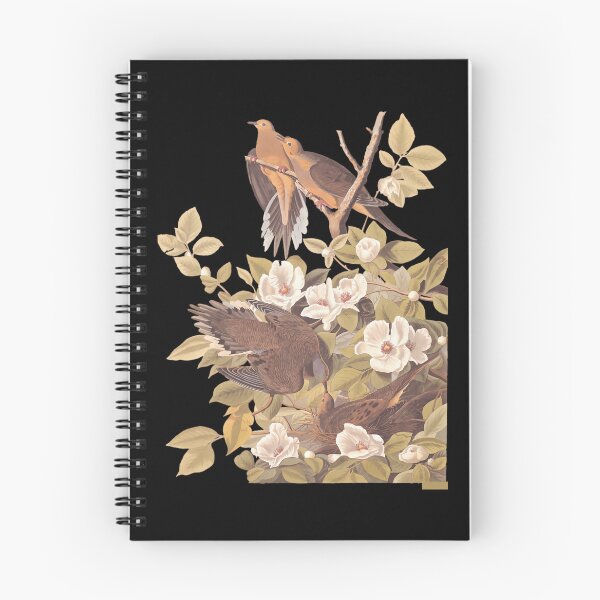 Item preview, Audubon's Carolina Pigeon  Turtle Dove Spiral Notebook 	 designed and sold by fmtowvnivwo70.