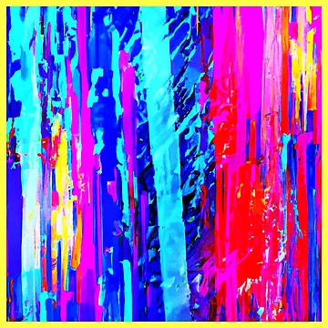 Artwork thumbnail, Color Bursting Pattern by Health And Fitness Posts e-Store