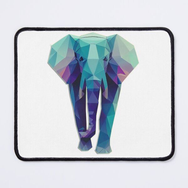 Artikelvorschau, geometric colorful elephant entworfen und verkauft von Fantes.