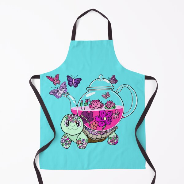 Item preview, Teapot Turtle (Blue) designed and sold by octopuscafe.