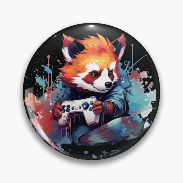 Item preview, Funny Red Panda Gaming Lover  designed and sold by ArtFromBeyond.