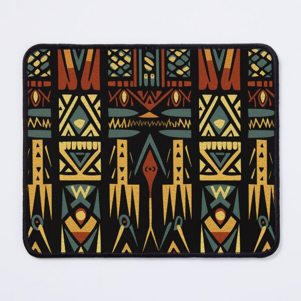 Item preview, Africa Ashanti Akan Ghana Ethnic Tribal Art Watercolor Pattern designed and sold by Atomura.