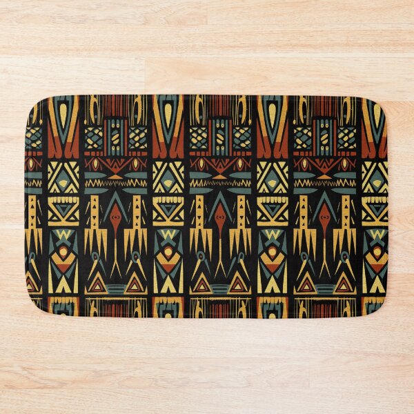 Item preview, Africa Ashanti Akan Ghana Ethnic Tribal Art Watercolor Pattern designed and sold by Atomura.