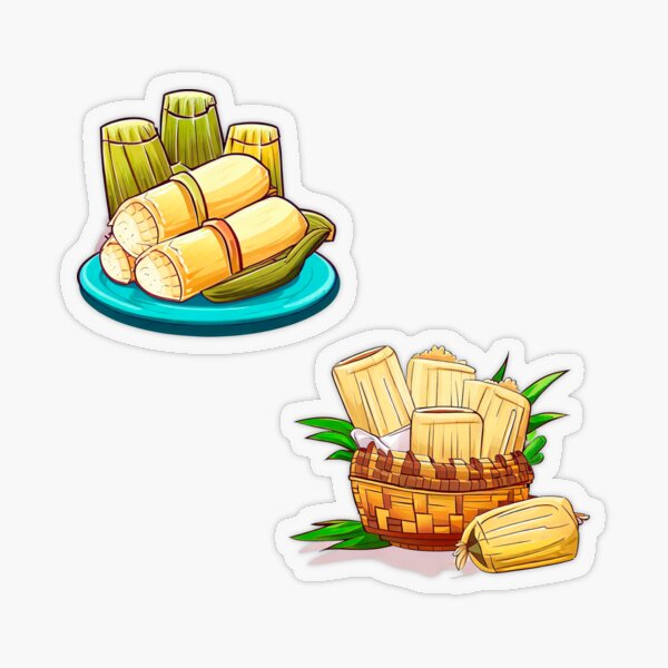 Artikel-Vorschau von Mexikanisches Tamales-Aufkleberpaket, designt und verkauft von miguel-ozz.