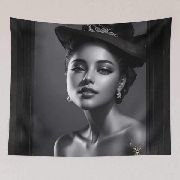 Item preview, Portrait Of Esmerelda By Sunlight Beautiful AI Concept Art by Xzendor7 designed and sold by Xzendor7 Digital Art Creations.