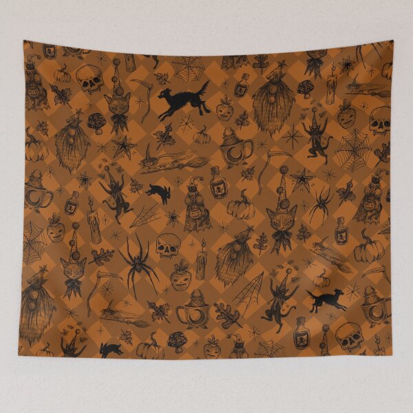 Item preview, Granja encantada - Naranja quemada designed and sold by Brett Manning.