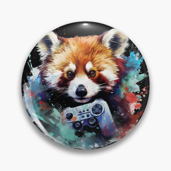 Item preview, Funny Red Panda Gaming Lover  designed and sold by ArtFromBeyond.