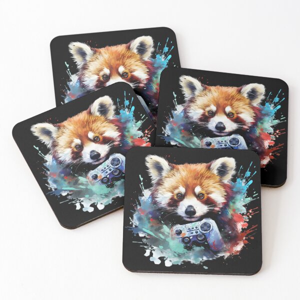 Item preview, Funny Red Panda Gaming Lover  designed and sold by ArtFromBeyond.