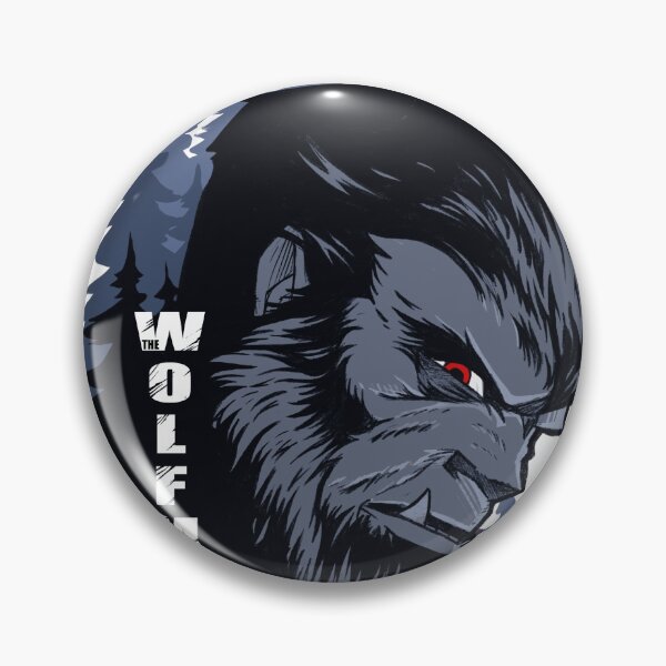 Item preview, The Wolfman stickers designed and sold by Crazy8design.