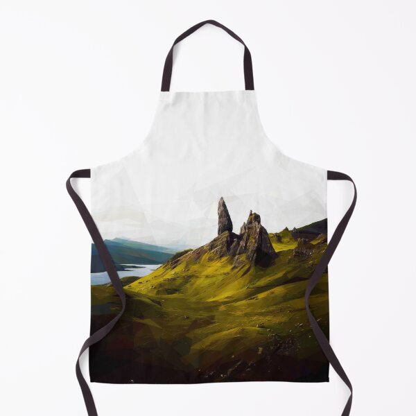 Item preview, The Storr, Staffin Isle of Skye. Image created using geometric shapes designed and sold by EdgyEdgeArt.