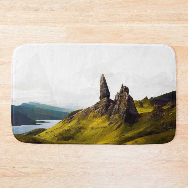 Item preview, The Storr, Staffin Isle of Skye. Image created using geometric shapes designed and sold by EdgyEdgeArt.