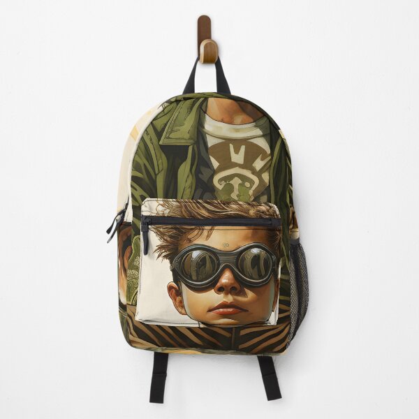 Item preview, A boy in a post-apocalyptic world designed and sold by Art Happens.