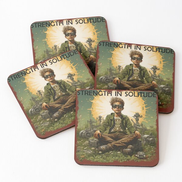 Item preview, A boy in a post-apocalyptic world designed and sold by Art Happens.