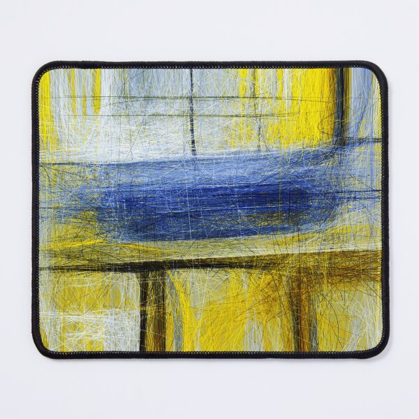 Item preview, Rustic flaking paint on yellow door. Image created using geometric shapes designed and sold by EdgyEdgeArt.