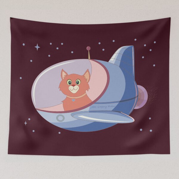Item preview, MAJOR TOM'S SPACE POD designed and sold by Jean Gregory Evans.