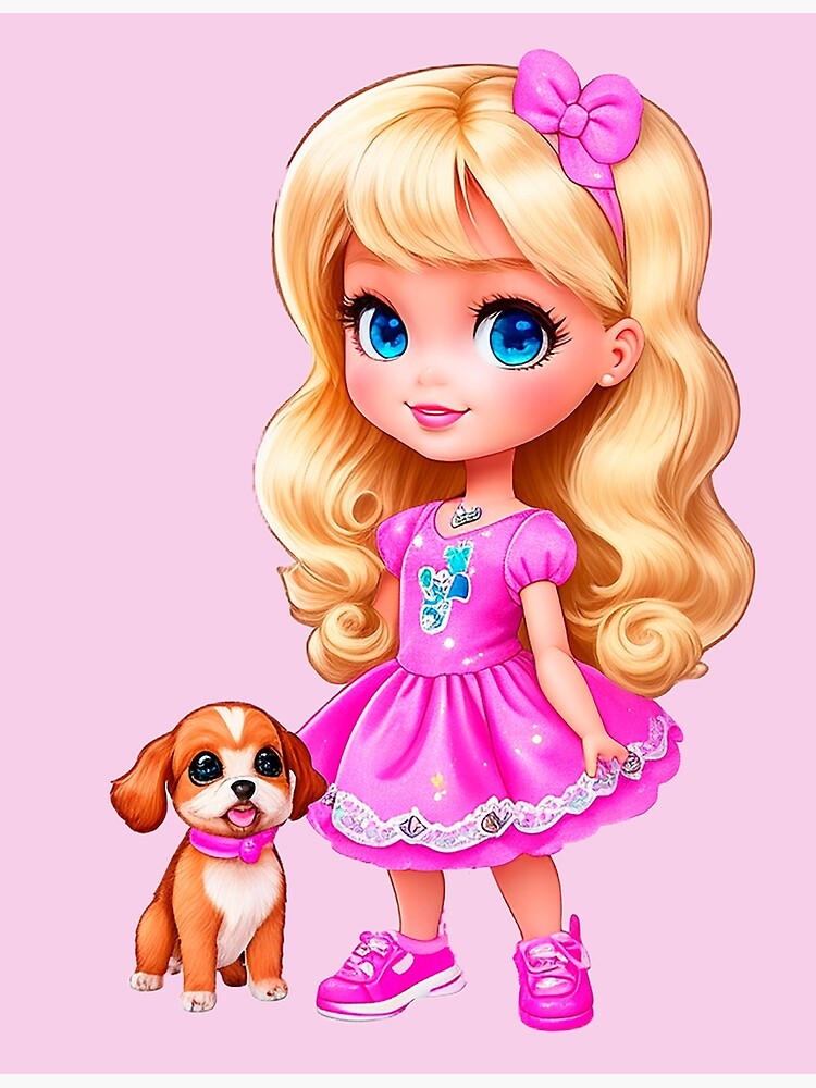 Baby store barbie cartoon