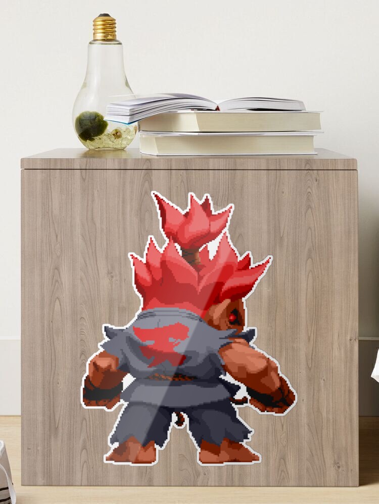 Akuma - Super Puzzle Fighter 2 - Street Fighter - Sticker