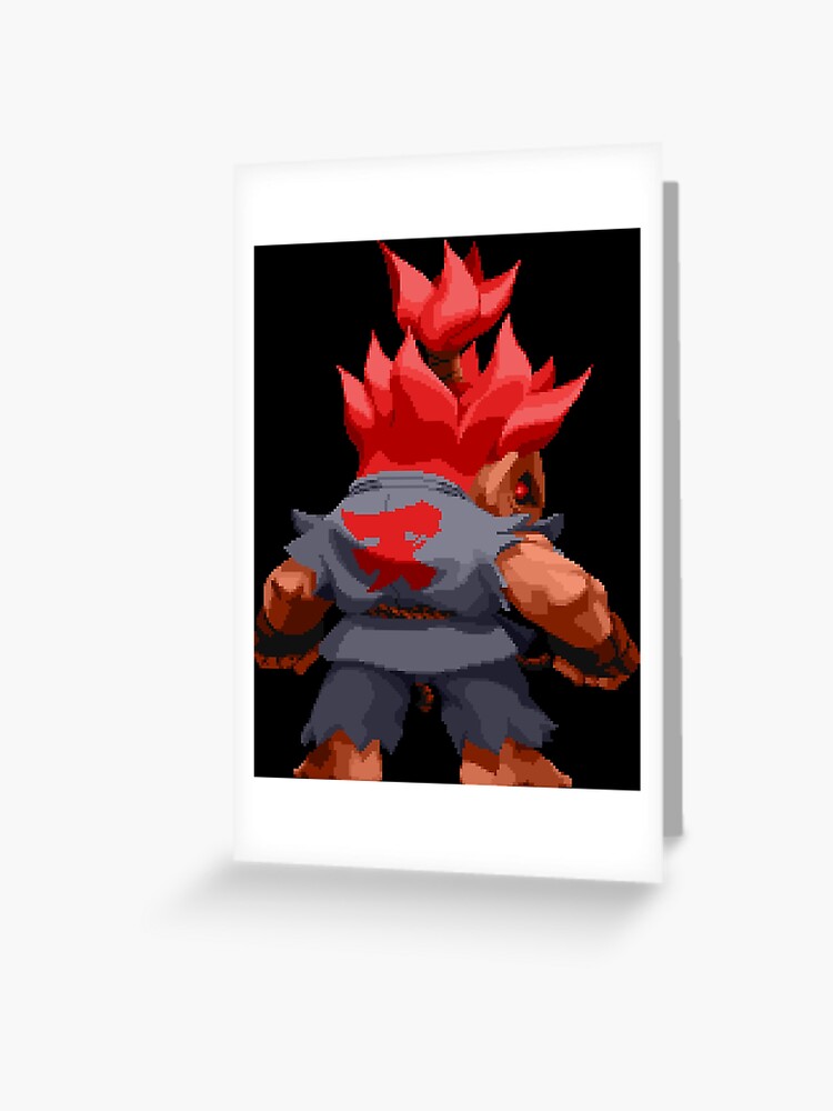 Akuma - Super Puzzle Fighter 2 - Street Fighter - Sticker