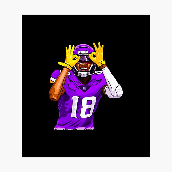 Men's Minnesota Vikings Dalvin Cook & Justin Jefferson Homage Gold