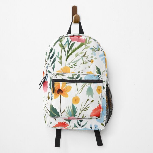 Item preview, Pretty colourful flowers pattern designed and sold by SmileshareShop.