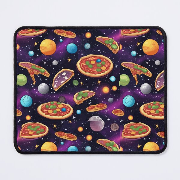 Item preview, Galactic deliciousness pizza pattern designed and sold by RidaSalArt.