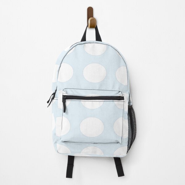 Item preview, WHITE and PALE BLUE Symmetrical  POLKA DOTS  designed and sold by RachelMacht.