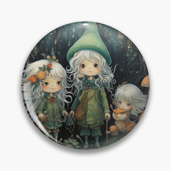 Item preview, Woodland elves designed and sold by GetLitByRebecca.