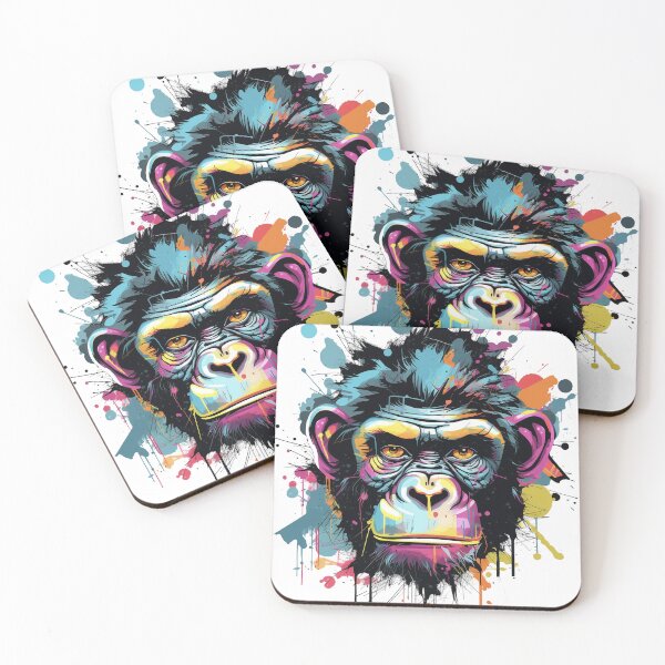 Item preview, Wild Apes designed and sold by MuseOfMilo.