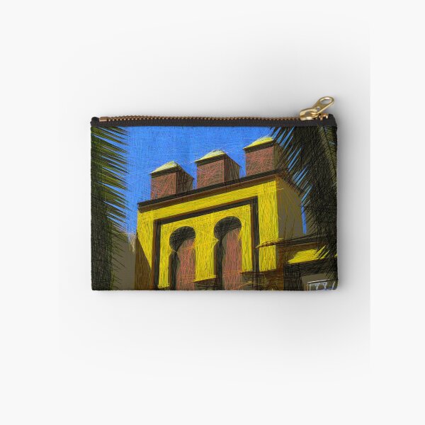 Item preview, Moorish gateway, Castillo Condes de Cabra. Image made using lines. designed and sold by EdgyEdgeArt.
