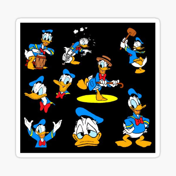 Item preview, Donald Duck collage Comforter 	 designed and sold by mnukkxstb97.