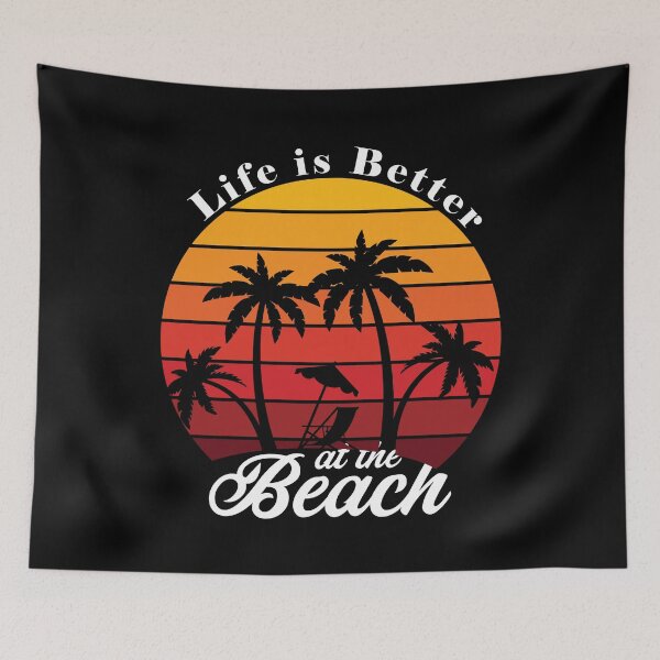 Item preview, Life is better at the beach,National beach day designed and sold by Hussain Shirts.