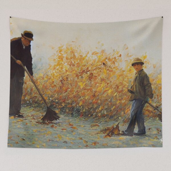 Item preview, FALL CHORES designed and sold by ArtbyRolleen.