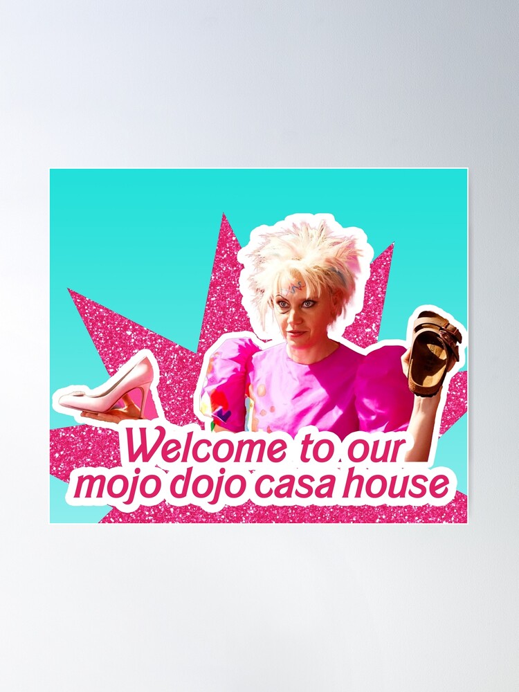 Welcome to My Mojo Dojo Casa House Print, Typography Wall Art Print -   Canada