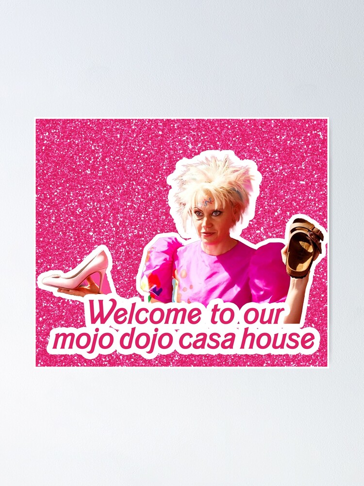 Mojo Dojo Casa House Pink | Poster