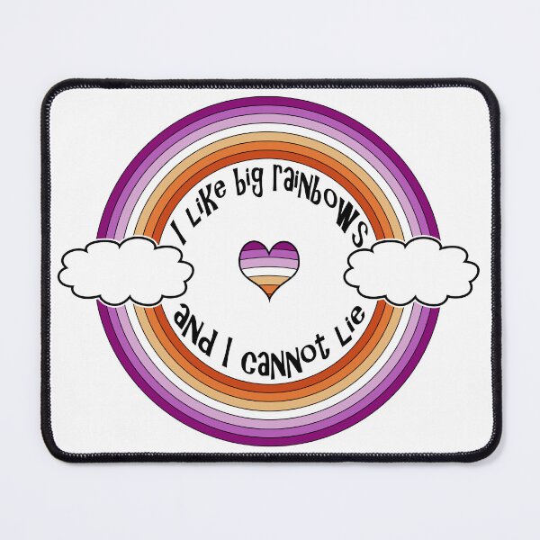 Item preview, Big Rainbows - Lesbian designed and sold by unicornwheels.