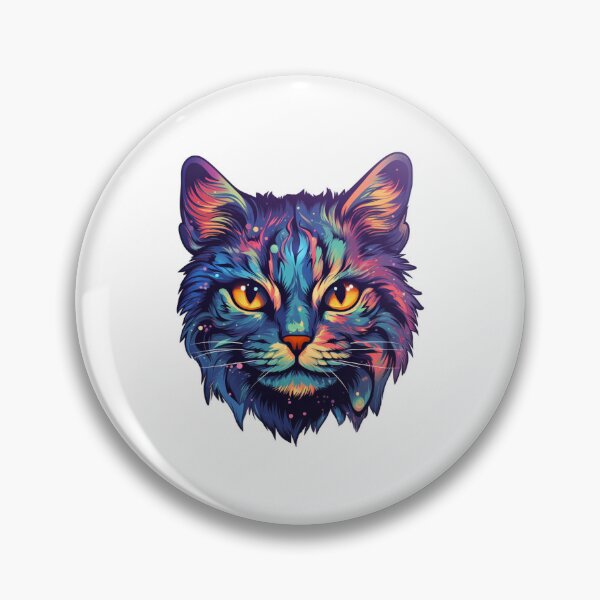 Item preview, Galacticat cat with golden eyes designed and sold by SmileshareShop.