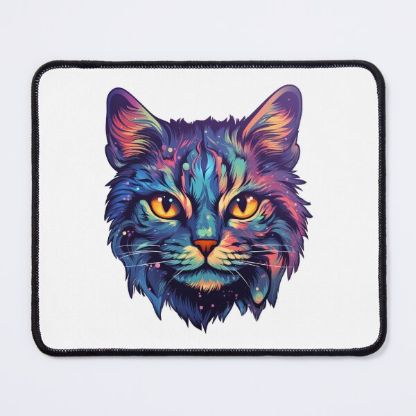 Item preview, Galacticat cat with golden eyes designed and sold by SmileshareShop.