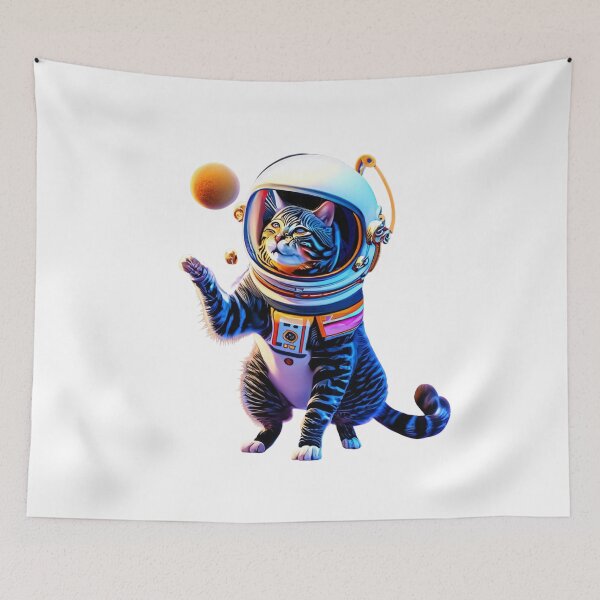 Item preview, Cute Kitty/Cat Astronaut 7 designed and sold by Finity Atelier.