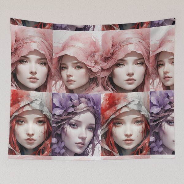 Item preview, Ethereal Perfection - A Study in Pure Pink and Purple Ratio designed and sold by ElLocoMus.