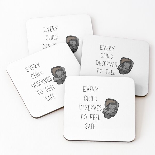 Item preview, Every Child Deserves to Feel Safe designed and sold by BuckleUpDesign.