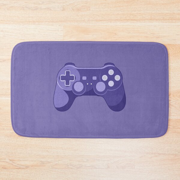 Artikelvorschau, Ölbemaltes Gamepad blau monochromatisch entworfen und verkauft von versusreality.