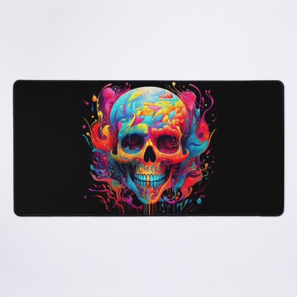 Item preview, Colorful skull beautiful artistic designed and sold by Sixcom.