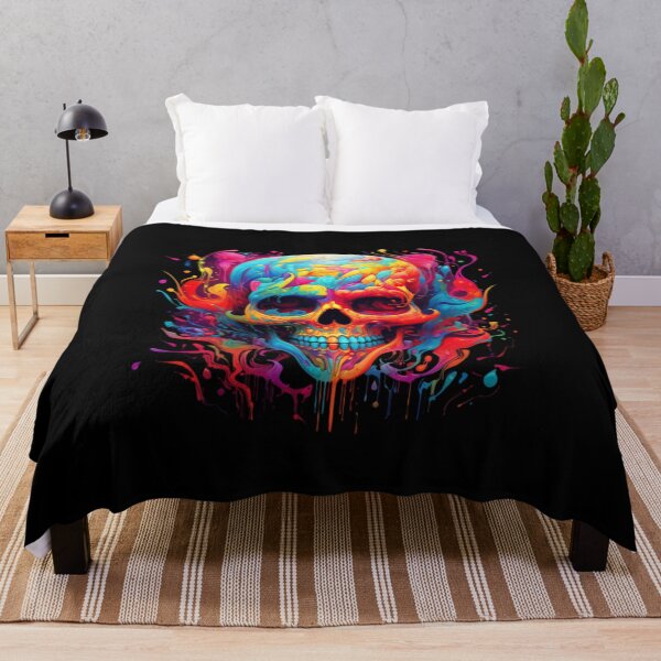 Item preview, Colorful skull beautiful artistic designed and sold by Sixcom.