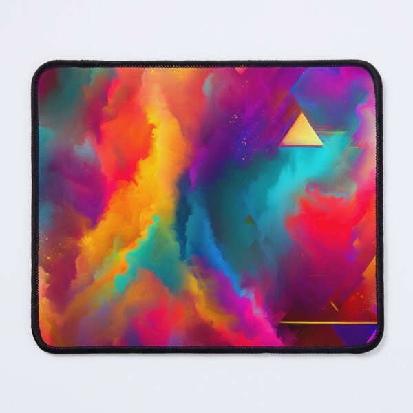 Item preview, Holi Festival Splendor, abstract art designed and sold by willowbyraashi.