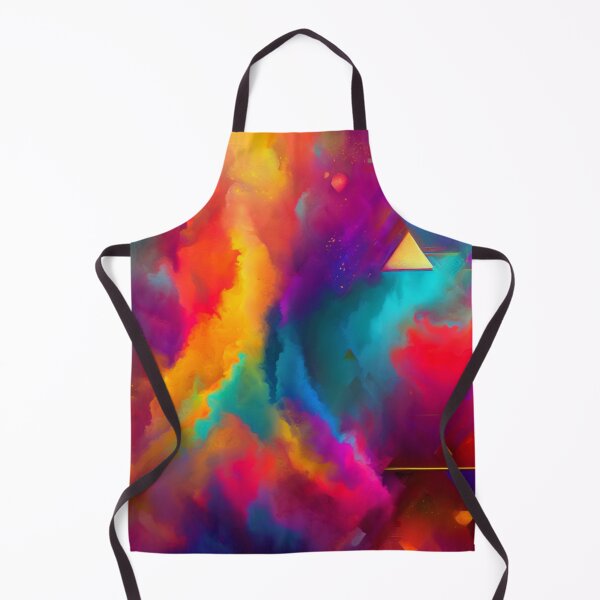 Item preview, Holi Festival Splendor, abstract art designed and sold by willowbyraashi.