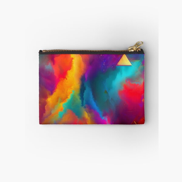 Item preview, Holi Festival Splendor, abstract art designed and sold by willowbyraashi.