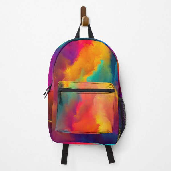 Item preview, Holi Festival Splendor, abstract art designed and sold by willowbyraashi.