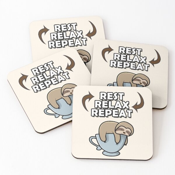 Item preview, Rest, Relax, Repeat designed and sold by Lugonbe.