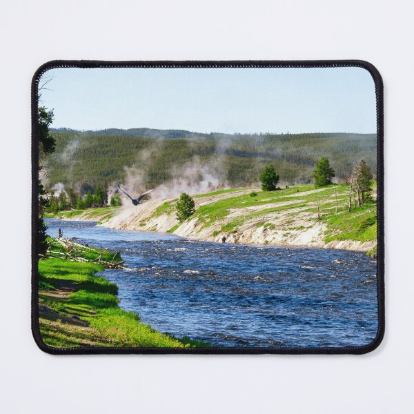 Item preview, River To Geysers | Yellowstone National Park designed and sold by TinyDinoDesigns.