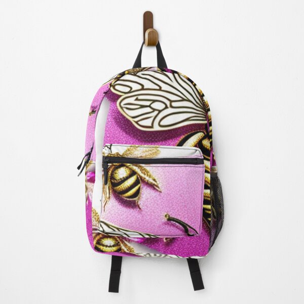 Item preview, Royal bees in pink designed and sold by Roxburylane.